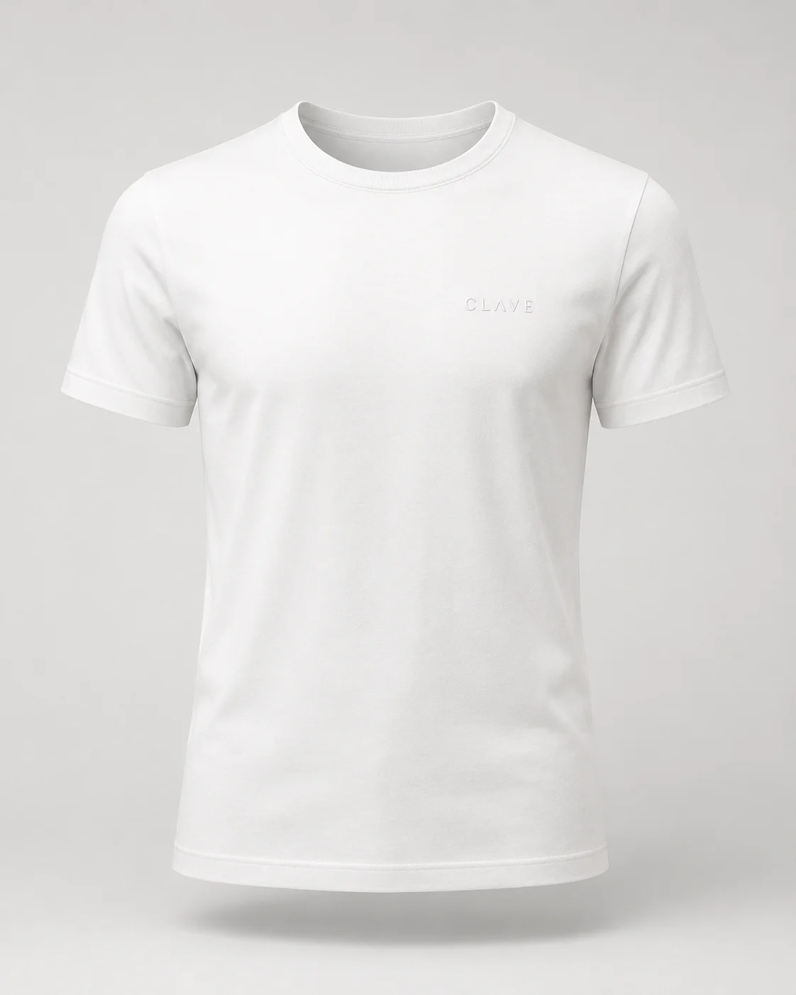 Clave Man Casual T-shirt - Beyaz